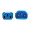 Tripp Lite series Heavy-Duty PDU Power Cord, C13 to C14 - 15A, 250V, 14 AWG, 6 ft. (1.83 m), Blue