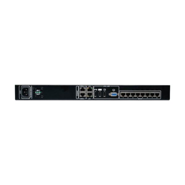 001fc9bfce4edf768370349ddc166e4b Tripp Lite series NetCommander 8-Port Cat5 KVM over IP Switch - 1 Remote + 1 Local User, 1U Rack-Mount, TAA