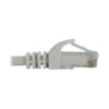 Tripp Lite series Cat6a 10G Snagless Molded UTP Ethernet Cable (RJ45 M/M), PoE, White, 25 ft. (7.6 m)