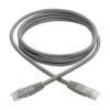 007c16fe01afde76e40b7323fc479321 Tripp Lite series Cat6 Gigabit Molded (UTP) Ethernet Cable (RJ45 M/M), PoE, Gray, 6 ft. (1.83 m)