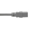 00a2624360d275fbbcf41c8e6b5a58e1 Tripp Lite series Hospital-Grade Power Cord, NEMA 6-15P to C19 - Heavy-Duty, Green Dot, 15A, 250V, 14 AWG, 6 ft. (1.83 m), Gray