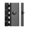 Tripp Lite series High-Capacity Vertical Cable Manager - Deep Double Finger Duct with Cover, Single Sided, 6 in. Wide, Black, 7 ft. (2.2 m)