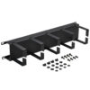 00ad3fdb20fa93b1404dcd3516d16440 Tripp Lite series Horizontal Cable Manager - Metal Rings, Black, 2U
