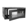 00f5cf04292c93cc64f05a8dc1c2d956 Tripp Lite series SmartRack 6U Low-Profile Switch-Depth-Plus Wall-Mount Mini Rack Enclosure, Wide, Acrylic Window