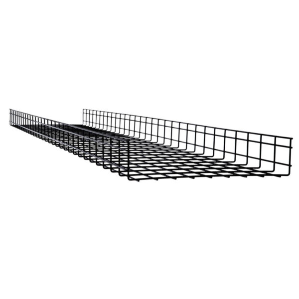 010be1beecf61db7cf376f16fbd26775 Tripp Lite series Wire Mesh Cable Tray - 450 x 100 x 3000 mm (18 in. x 4 in. x 10 ft.), 6 Pack
