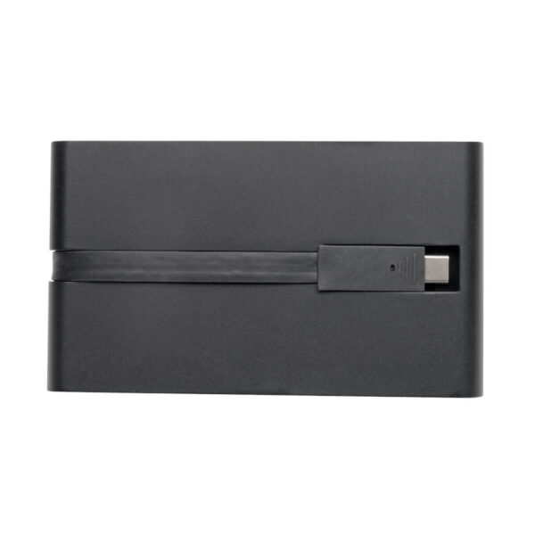 0136db51982f8a077e59786584458de5 Tripp Lite series USB-C Dock - 4K HDMI, VGA, USB 3.x (5Gbps), USB-A/C Hub, Gigabit Ethernet, Memory Card Slots, 100W PD Charging