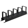 013ec63a3e67d6084d33b0da466d3a52 Tripp Lite series Horizontal Cable Manager - Metal Rings, Black, 2U
