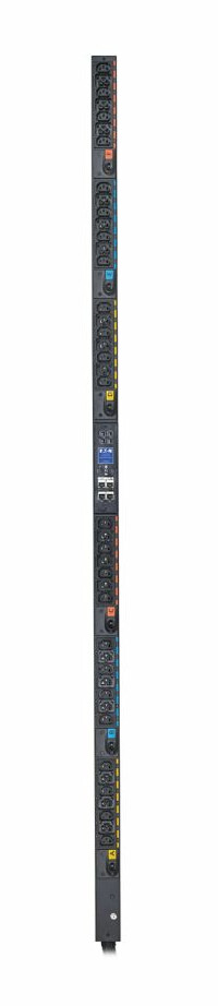Eaton 3-Phase Managed Rack PDU G4, 208V, 42 Outlets, 48A, 17.3kW, 460P9W Input, 10 ft. Cord, 0U Vertical