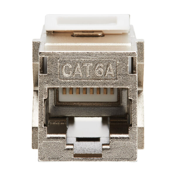 0167194aad564ddfcc172b7ad48cb97c Tripp Lite series Cat6a Shielded Snap-In Coupler (RJ45 F/F), TAA