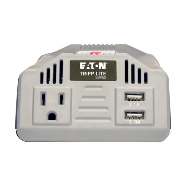 018a97711637dd51a3eea45dc90ab1e5 Tripp Lite series 200W PowerVerter Ultra-Compact Car Inverter with Outlet and 2 USB Charging Ports