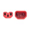 01c893a509d5b4c1b98fa485eba09f04 Tripp Lite series Power Cord C14 to C15 - Heavy-Duty, 15A, 250V, 14 AWG, 2 ft. (0.61 m), Red