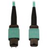 01d1d7925525dbaed29993930020c7dc Tripp Lite series 40/100/400G Multimode 50/125 OM3 Fiber Optic Cable (12F MTP/MPO-PC M/F), LSZH, Aqua, 5 m (16.4 ft.)
