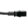021c8b186784bbff9d5705107301f4c4-1 Tripp Lite series Power Extension Cord, C19 to C20 - Heavy-Duty, 20A, 250V, 12 AWG, 2 ft. (0.61 m), Black