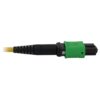 026eaec010da2af249326d18ef1da389-2 Tripp Lite series 400G Singlemode 9/125 OS2 Switchable Fiber Optic Cable (12F MTP/MPO-APC to 4x Duplex LC/UPC F/M), LSZH, Yellow, 3 m (9.8 ft.)