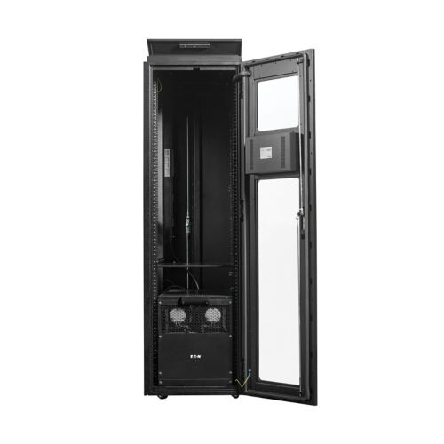 Eaton SmartRack Self-Cooling 42U Server Rack Enclosure with Single-Phase 5.5 kW (18,766 BTU) Cooling Unit, 208V, 60 Hz
