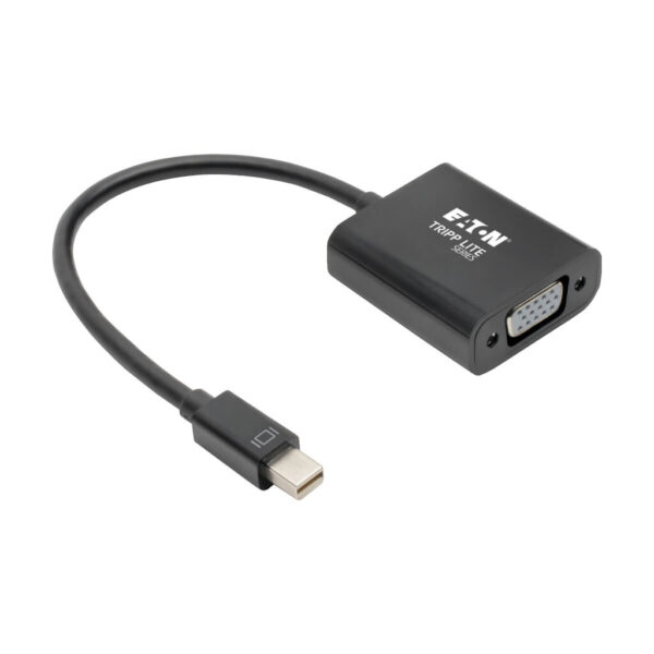 034d0bee84186a09953db1c16a2e6616 Tripp Lite series Keyspan Mini DisplayPort to Active VGA Adapter, Video Converter, DP1.2, (M/F), Black, 6-in. (15.24 cm)
