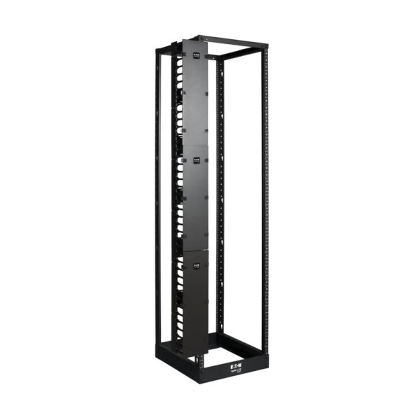 036afbcb7d482d801350c6b60c546430 Tripp Lite series SmartRack 6-in. (15.24 cm) Wide High Capacity Vertical Cable Manager - Double finger duct with cover