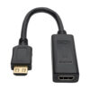 Tripp Lite series HDMI Signal Booster / Extender Cable, 1920 x 1200 (1080p) 24Hz, Up to 150 ft. (45 m), (HDMI M/F), 1 ft, TAA