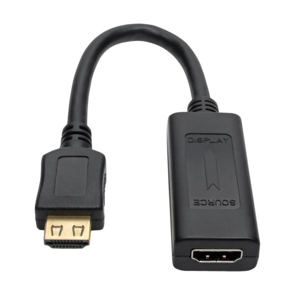 Tripp Lite series HDMI Signal Booster / Extender Cable, 1920 x 1200 (1080p) 24Hz, Up to 150 ft. (45 m), (HDMI M/F), 1 ft, TAA