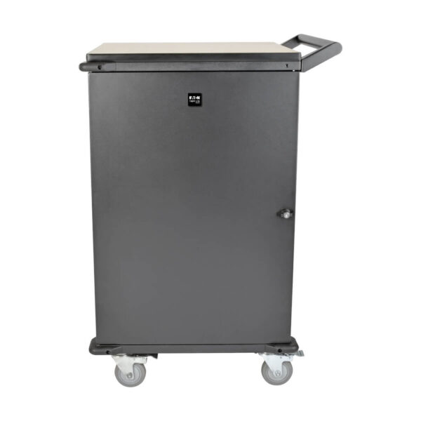 Tripp Lite series 36-Device AC Mobile Charging Cart - Laptops and Chromebooks, 120V, NEMA 5-15P, 10 ft. (3.1 m) Cord, Black