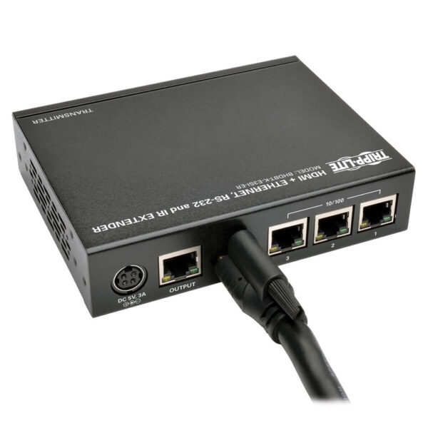 Tripp Lite series HDBaseT HDMI over Cat5e/6/6a Extender Kit with Ethernet, Serial and IR Control, 1080p, Up to 500 ft. (152 m), TAA