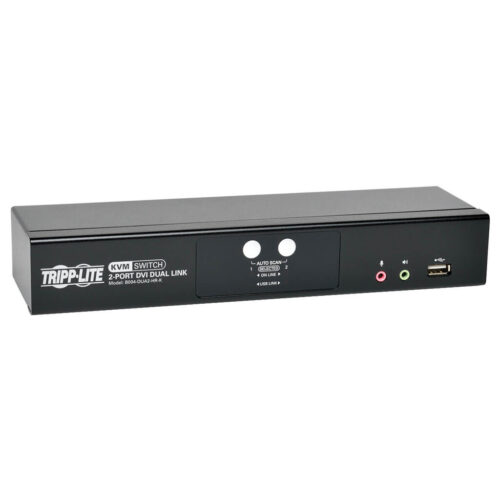 042c0b23da52a515601752e0768ef09b Tripp Lite series 2-Port DVI Dual-Link / USB KVM Switch with Audio and Cables, TAA