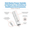 0436ebbd07be855e195bb70a3418962c Tripp Lite series Safe-IT Medical-Grade Power Strip, UL 1363, 6x Hospital-Grade Outlets, Antimicrobial, 6 ft. Cord