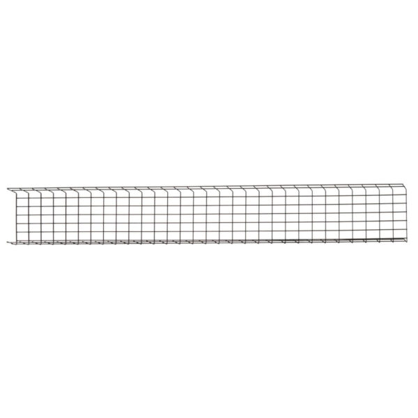 Tripp Lite series Wire Mesh Cable Tray - 300 x 50 x 1500 mm (12 in. x 2 in. x 5 ft.), 2-Pack