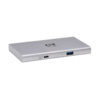 Tripp Lite series 4-Port Thunderbolt 4 Hub - 8K, 2x 4K 60 Hz, USB 3.2 Gen 2, USB-A Port, 100W Charging, Gray