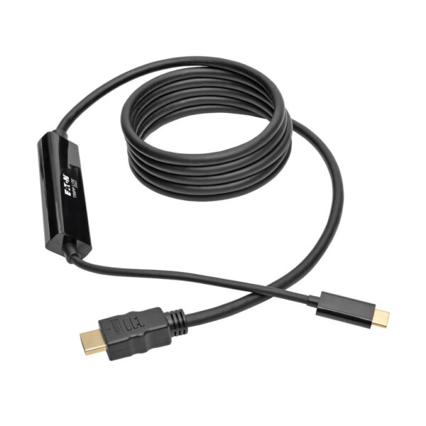 Tripp Lite series USB-C to HDMI Active Adapter Cable (M/M), 4K, Black, 6 ft. (1.8 m)