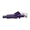04c5d880da3af7fdfb109008e92009bc-2 Tripp Lite series Cat6 Gigabit Snagless Molded (UTP) Ethernet Cable (RJ45 M/M), PoE, Purple, 6 ft. (1.83 m)