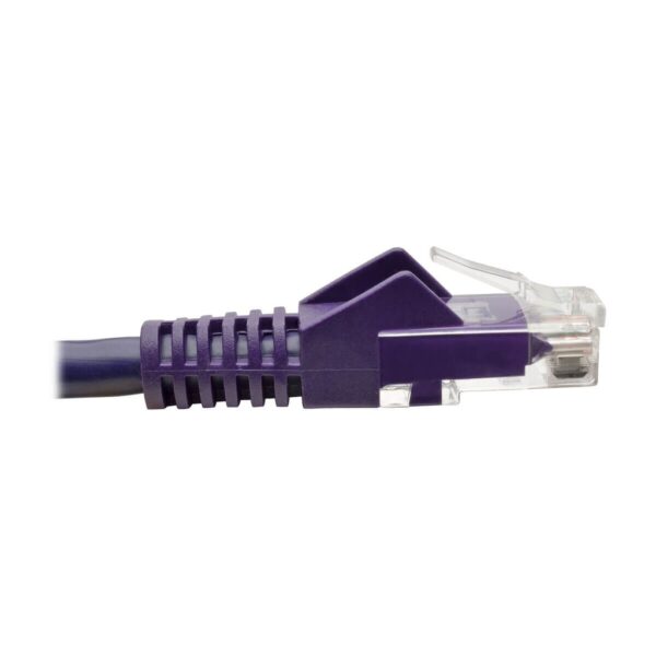 Tripp Lite series Cat6 Gigabit Snagless Molded (UTP) Ethernet Cable (RJ45 M/M), PoE, Purple, 20 ft. (6.09 m)
