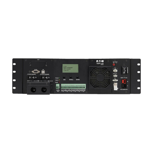 04df2e8dcaa31dcc554293d8ae7cd854 Tripp Lite series 120VAC 48VDC 2000VA 1600W Extreme Temperature Network UPS for Industrial and Traffic Networks, 3U, Hardwire