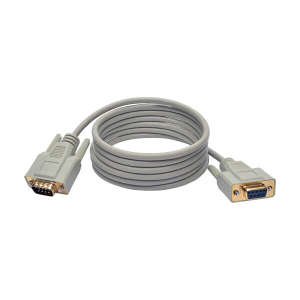 Tripp Lite series Serial DB9 Serial Extension Cable, Straight Through (DB9 M/F), 6 ft. (1.83 m)