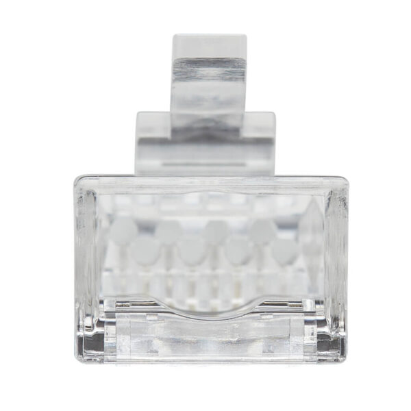 04e094c3cdca44aa35de67f12a08623e Tripp Lite series Cat6 RJ45 Pass-Through UTP Modular Plug, 100 Pack, TAA