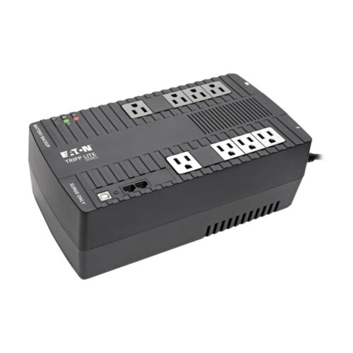Tripp Lite series 550VA 300W Line-Interactive UPS - 8 NEMA 5-15R Outlets, AVR, 120V, 50/60 Hz, USB, Desktop/Wall Mount