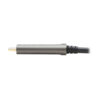 Tripp Lite USB-A to USB-C Plenum Fiber Active Optical Cable (M/M), USB 3.2 Gen 2 10Gbps, Data Only, Black, 10 m (33 ft.) - U428F-10M-D321