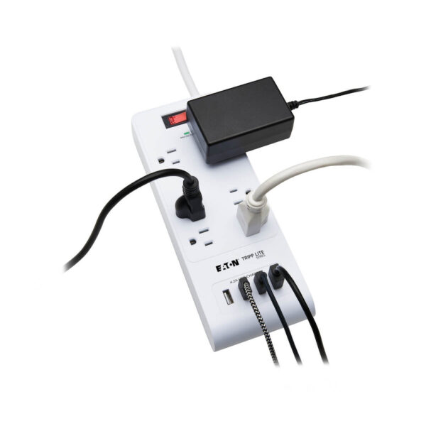 050415783c5c08a737ad8efe01a39292 Tripp Lite TLP64USBRA15 surge protector White 6 AC outlet(s) 110 - 125 V 4,57 m