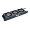 Tripp Lite series SmartRack 1U Fan Tray, 3 120V High-Performance Fans, 210 CFM, 5-15P Plug