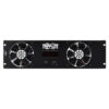 Tripp Lite series 3U Digital Temperature Sensor with 2 12VDC High-Performance Fans, Blanking Panel, LCD