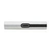 Tripp Lite series USB-C to 3.5 mm Headphone Jack Adapter for Hi-Res Stereo Audio - PD 3.0 and QC 2.0 Charging, Silver