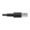Tripp Lite series Heavy-Duty USB-A to USB-C Cable, USB 2.0, UHMWPE and Aramid Fibers, (M/M), Gray, 10 ft. (3.05 m)