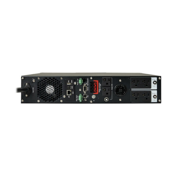 057c6c62cdb28ca68c2e8334da8b9824 Tripp Lite series SmartOnline 3000VA 2700W 120V Double-Conversion UPS - 7 Outlets, Extended Run, Network Card Included, LCD, USB, DB9, 2U Rack/Tower