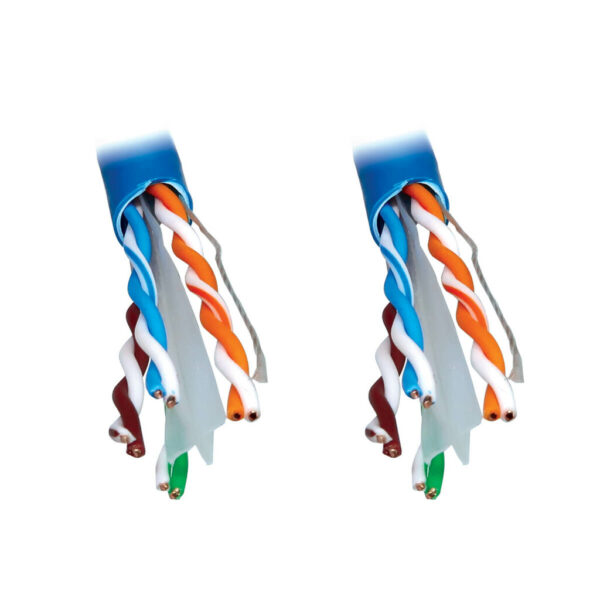 05810164403be51c22f75ec41b640bfb Tripp Lite series Cat6 1G Solid Core UTP Bulk Ethernet Cable, LSZH, Blue, 1000 ft. (305 m)