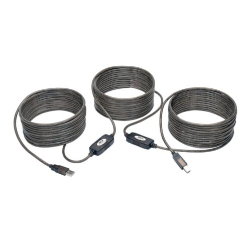 Tripp Lite series USB 2.0 A to B Active Repeater Cable (M/M), 50 ft. (15.24 m)