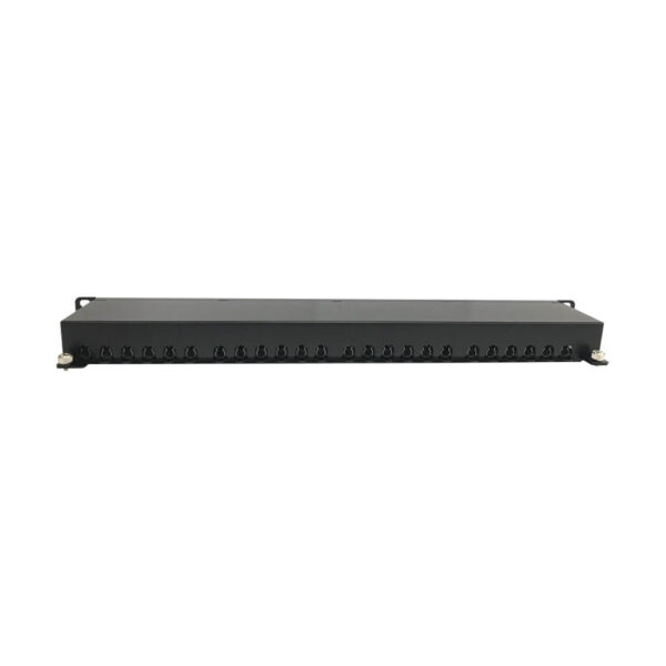 Tripp Lite series 24-Port Cat6a Shielded Patch Panel - 10 Gbps, STP, 110 Punch Down, RJ45, 1U, TAA