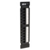 05a7e7a402f91b7a7d8ea2e54573e06d Tripp Lite series 12-Port Cat6/Cat5 Wall-Mount Vertical 110 Patch Panel, TAA