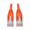 05dc89152d98ca339bb6e2105a4567d7-1 Tripp Lite series Cat5e 350 MHz Snagless Molded (UTP) Ethernet Cable (RJ45 M/M), PoE - Orange, 14 ft. (4.27 m)