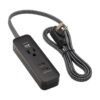 065da0e5cf69c1fa6fbf9d9ccac99b62 Tripp Lite series 1-Outlet Surge Protector with 2 USB Ports (2.1A Shared) - 4 ft. Cord, 5-15P Plug, 450 Joules, Black