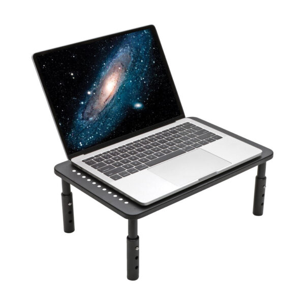 Tripp Lite series Monitor Riser for Desk, 14 x 9 in. - Height Adjustable, Metal, Black - MR1411M